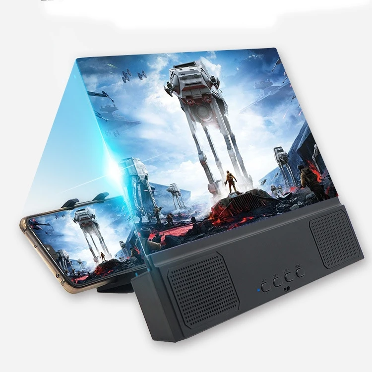 L2 12 0 дюймов Универсальный складной для мобильных телефонов увеличитель экрана