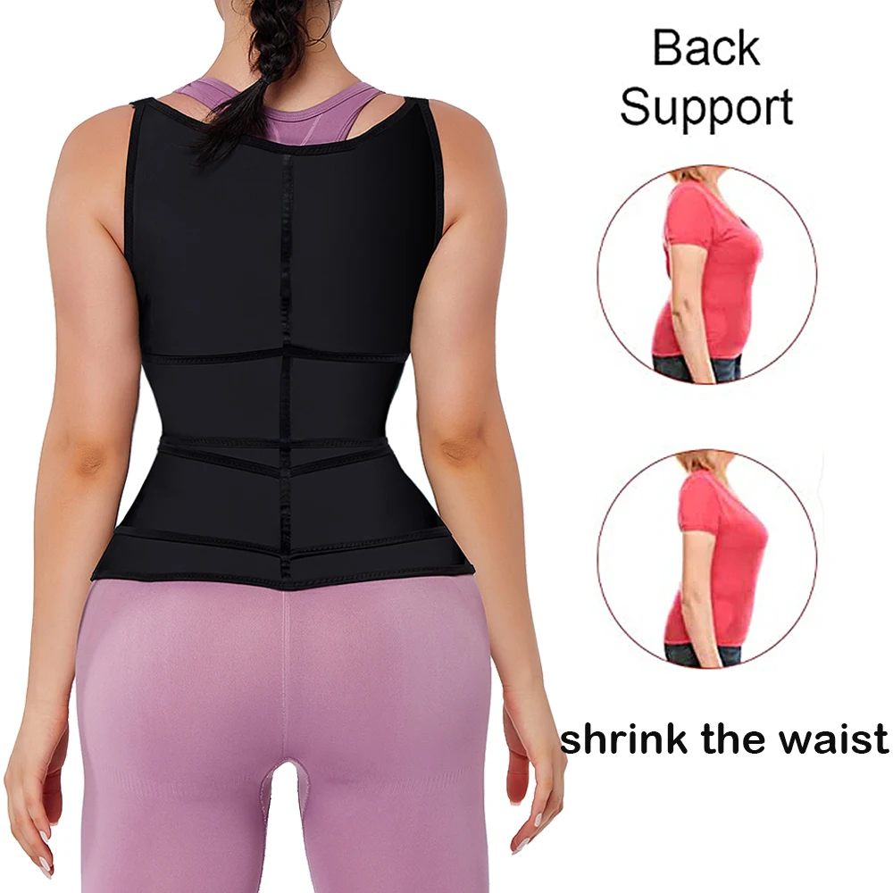 ГЕКСИН 100% Латекс Талии Тренажер жилет 9 стальных костей тела Формирователи
