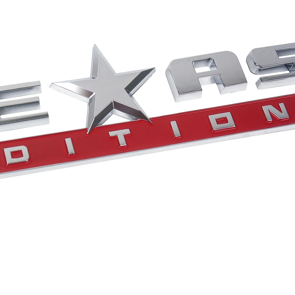 Эмблема «Texas Edition» Эмблема для кузова автомобиля Fender надпись-логотип наклейка с именной табличкой для JEEP Renegade, Wrangler Ford F150 F100 F250 автомобильного тюнинга