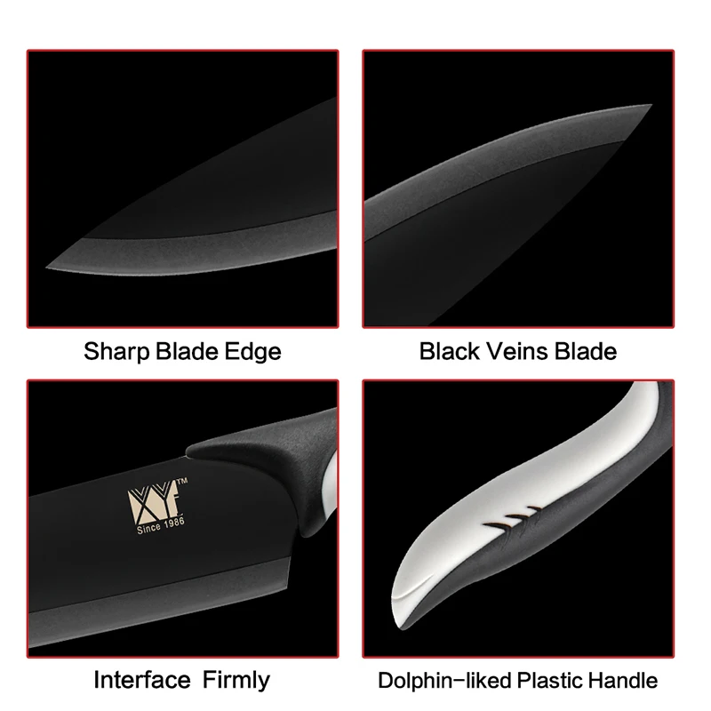 Набор кухонных ножей с подставкой для шеф повара универсальная точилка сантоку