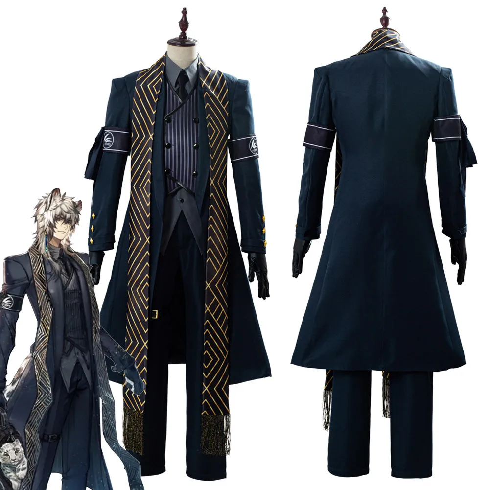 

Костюм для косплея Arknights York's Cold Wind SilverAsh, карнавальные костюмы на Хэллоуин, индивидуальный заказ