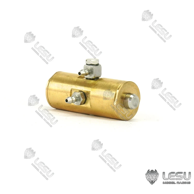 LESU 5MPA латунные съемные цилиндрические трубы для 1/14 RC гидравлический Картер