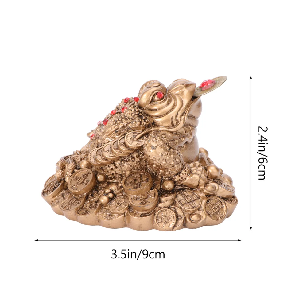 Китайская жаба фигурки животных креативные фэн шуй деньги богатство поделки