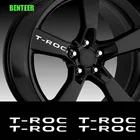 4 Шт Автомобильные обода колеса Стикеры для Фольксваген TROC T-ROC