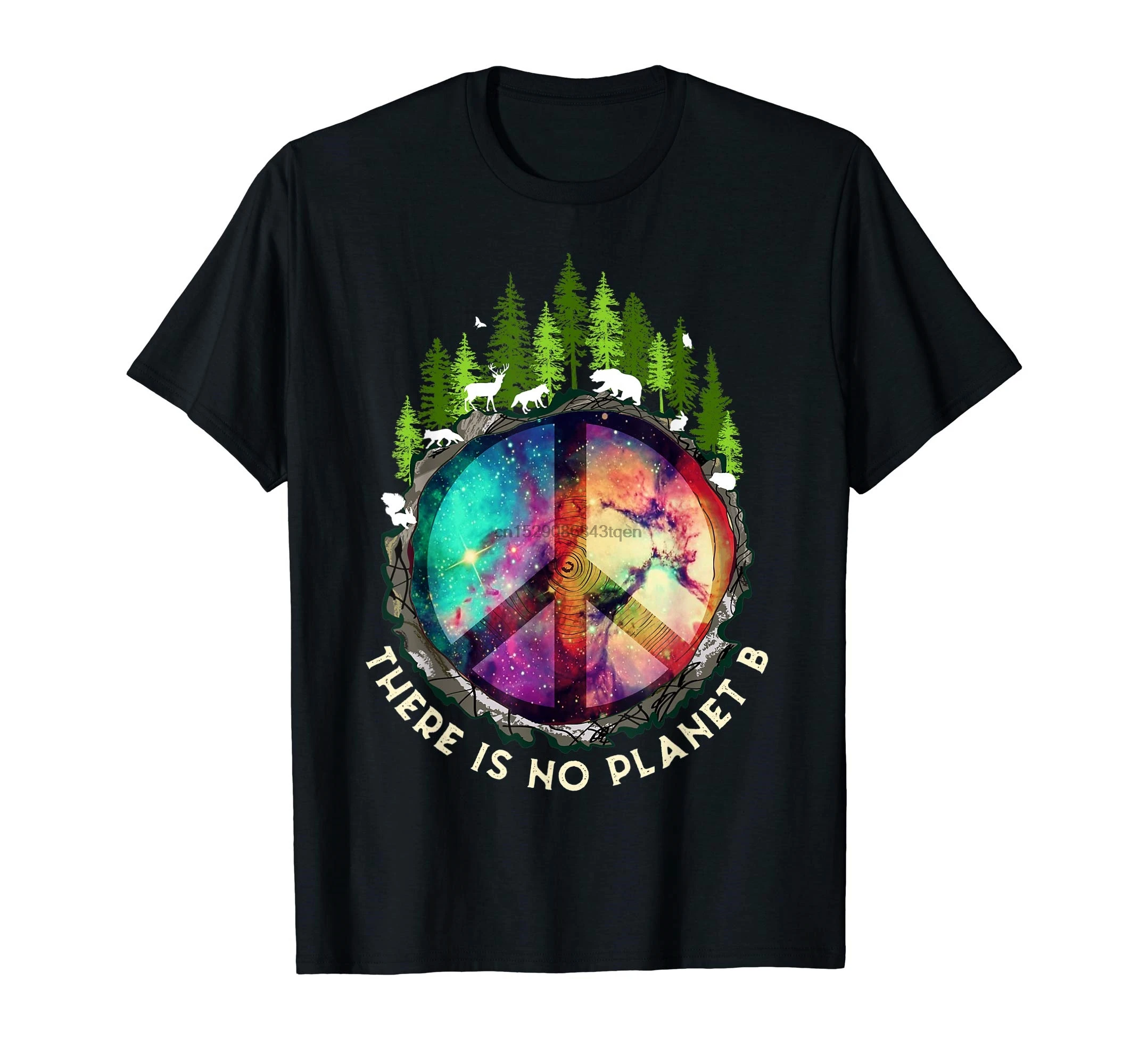 Футболка There Is no planet B Мужская черный (2)| |