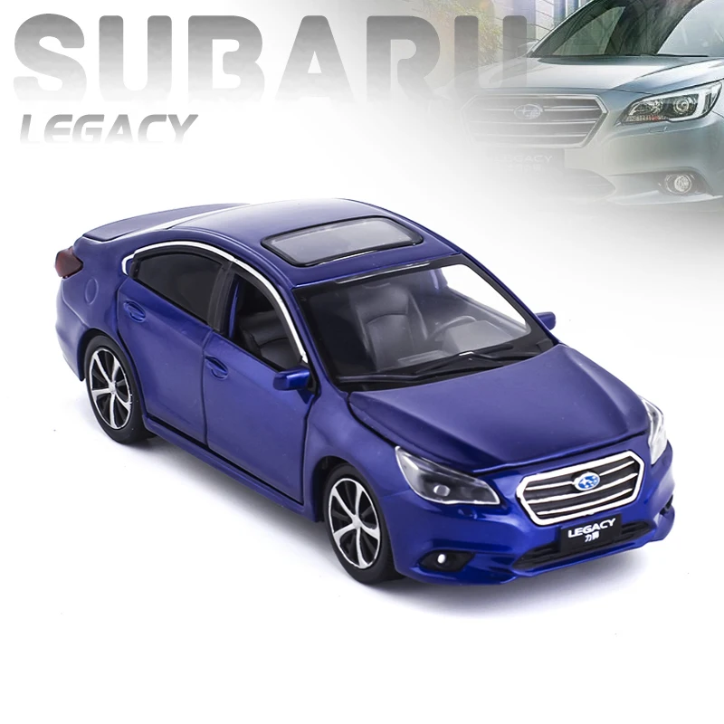 Новинка 1:32 Subaru LEGACY литая модель автомобиля игрушки со звуком светильник