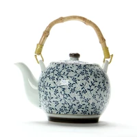 chinese style ceramic big teapot ceramic teapot kettle blue and white porcelain teapot household water jug