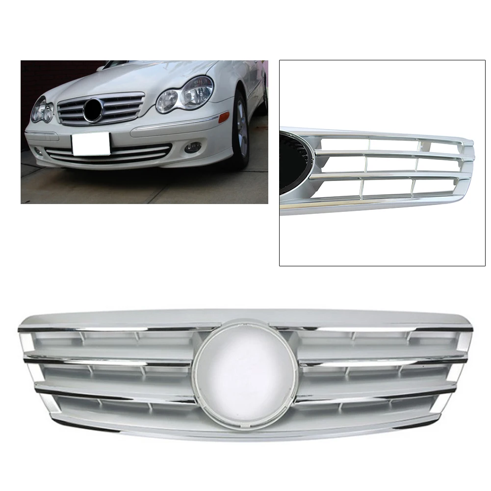 Решетка для автомобиля Mercedes Benz C-Class W203 C280 C320 C240 C200 W204 C180 C260 C63 2000 2001 2002 2003-2006