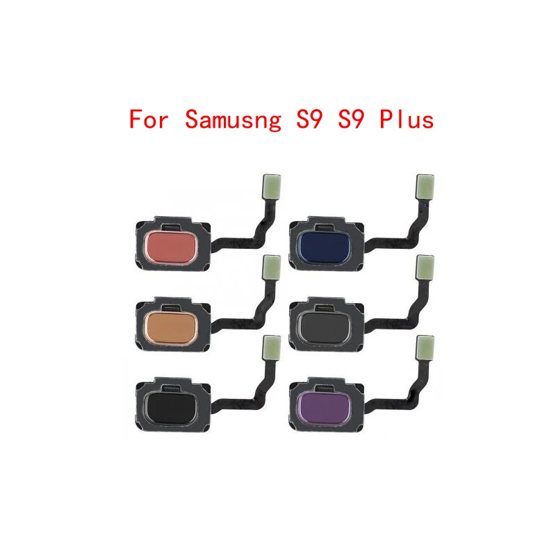 Для Samsung Galaxy S8 + S9 Plus G950 G955 G960 G965 сенсорный датчик отпечатков пальцев Кнопка
