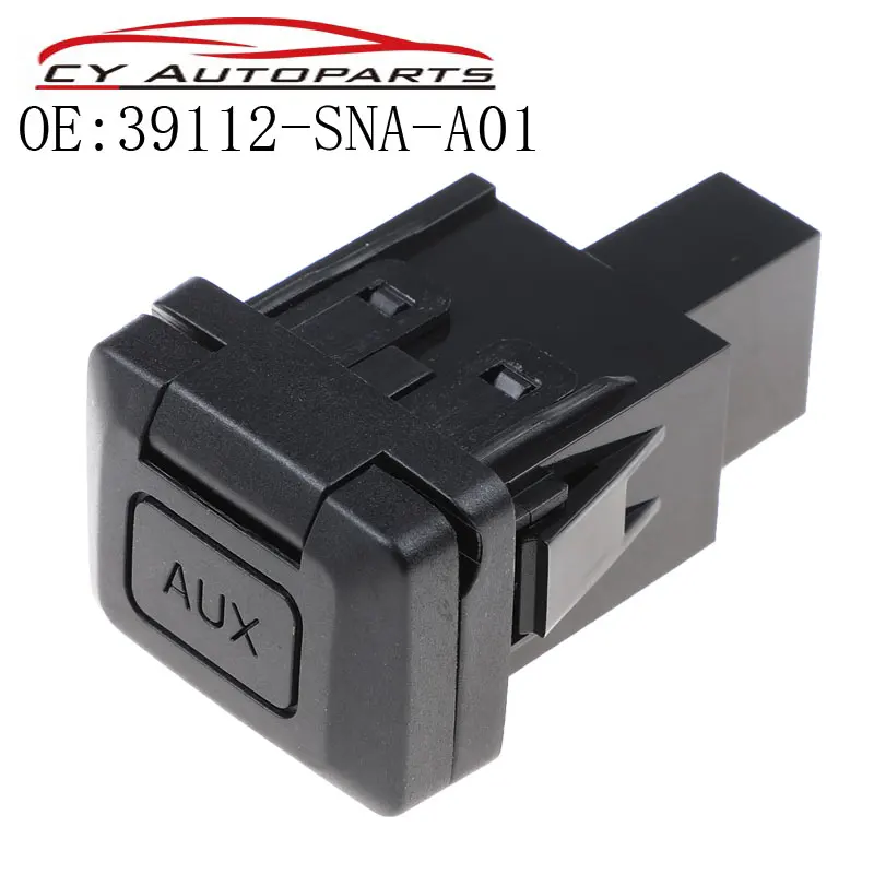Новый вспомогательный входной разъем в сборе для 2006 2011 Honda Civic 39112SNAA01 39112 SNA