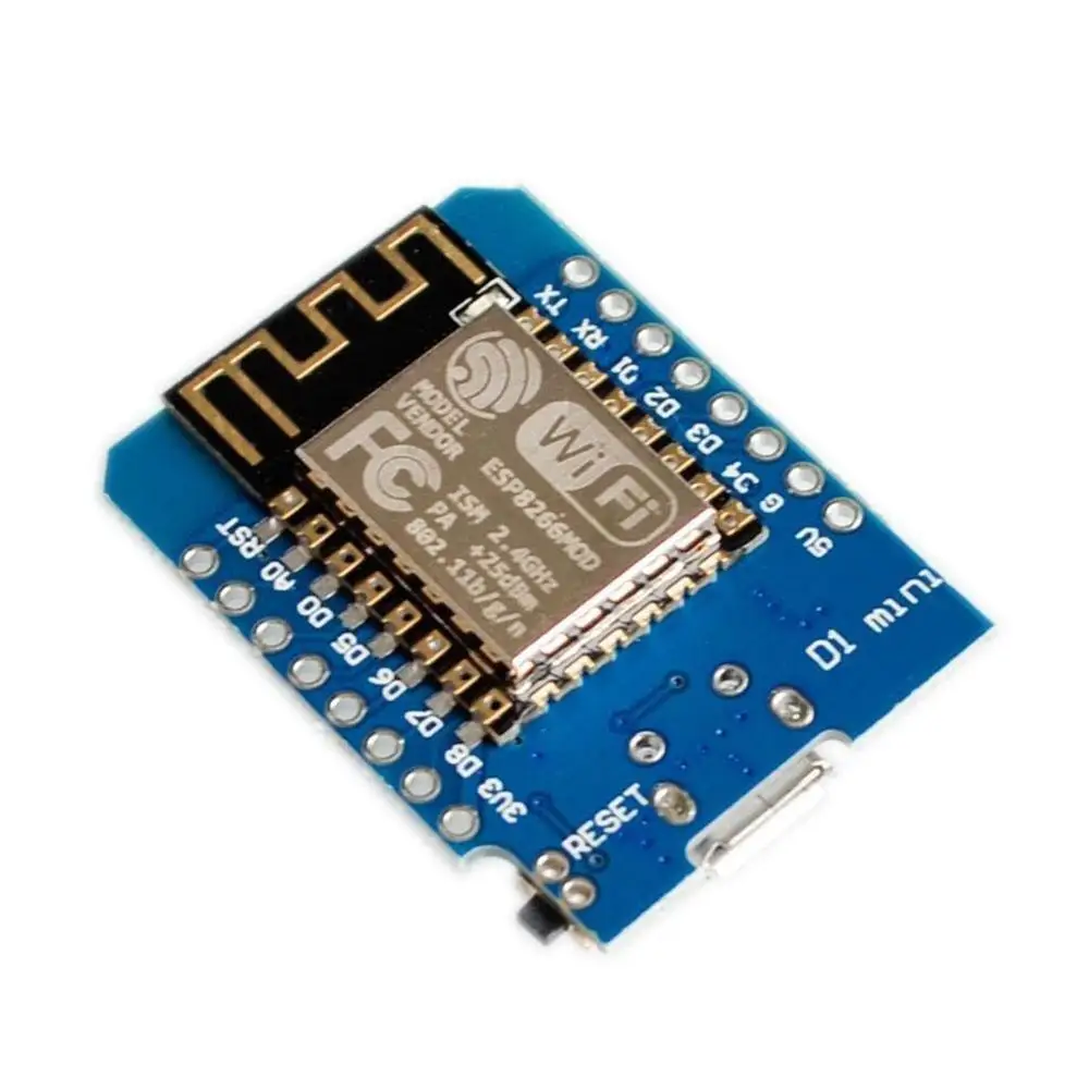 ESP8266 мини модуль ESP12 WeMos D1 цифровой Wi Fi на базе USB 11 плата Mini Micro 3 В макетная