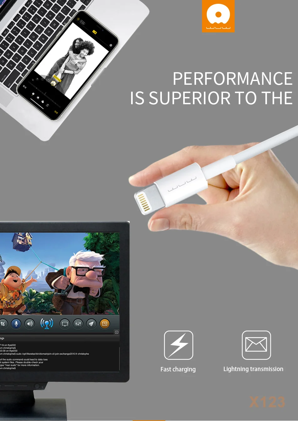 18 Вт USB кабель для мобильного телефона usb type C кабель зарядного устройства для iPhone 11 Pro XR XS Max X PD провод для быстрой зарядки абсолютно