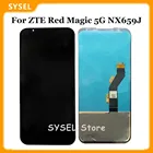 Тестирование для ZTE Red Magic 5G ЖК-дисплей рамка Redmagic 5G NX659J Дисплей планшета панель сенсорного экрана в сборе