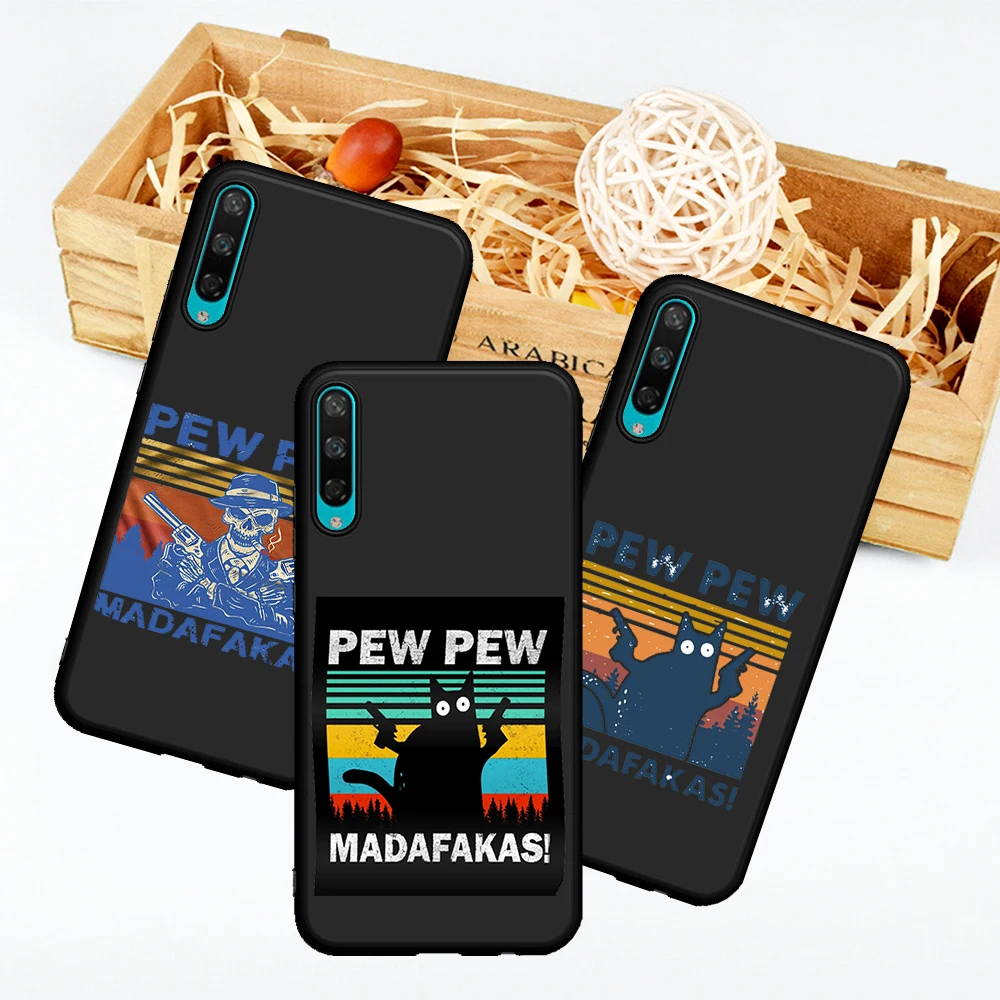 

New Pew Pew Madafakas caitoon For Huawei Honor 8 Lite 8X 8C 9X 9 10 Lite 20 Pro V20 10i 20i 8S 8A 30 Pro 30S phone case funda