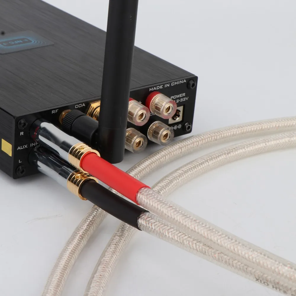 Preffair X414 HI-End OCC посеребренный цифровой коаксиальный кабель 75 Ом HIFI аудио-видео
