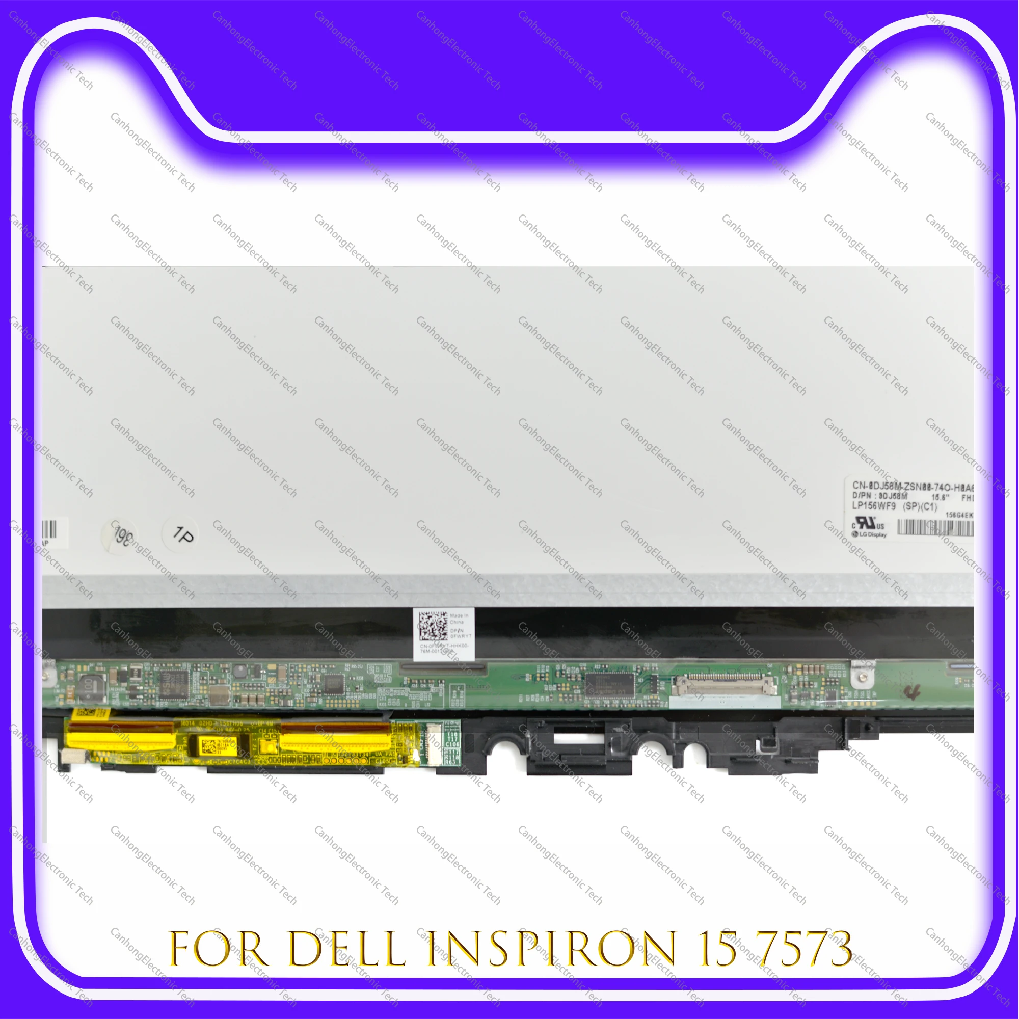 ЖК-дисплей 15 6 дюйма FHD UHD для Dell Inspiron 7573 P70F P70F001 сенсорный экран в сборе с рамкой |