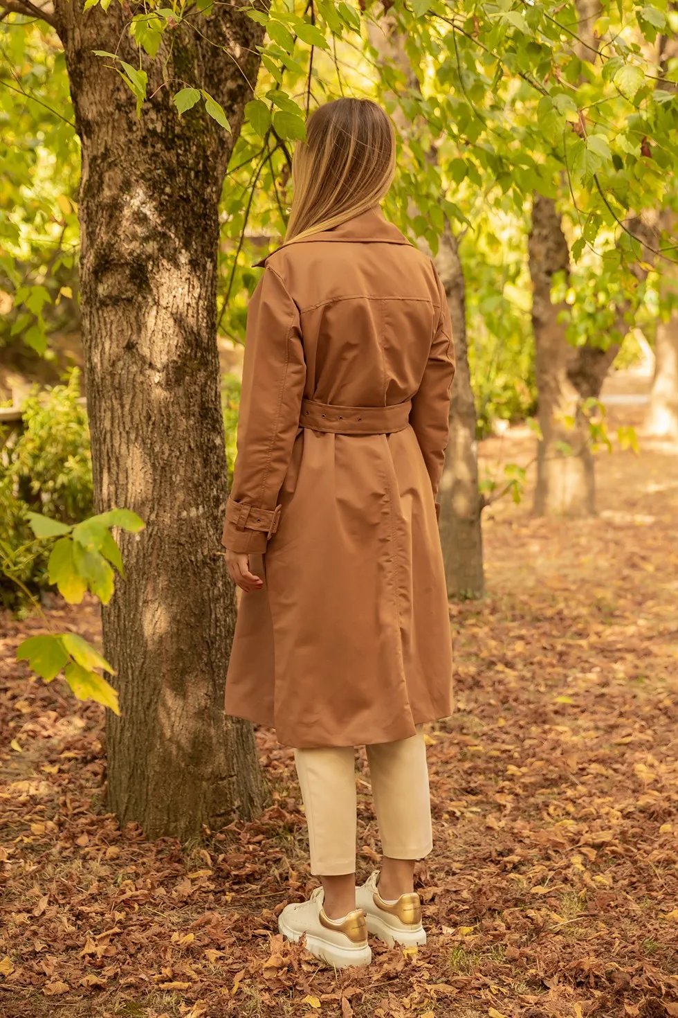 

Arched Trench-BROWN