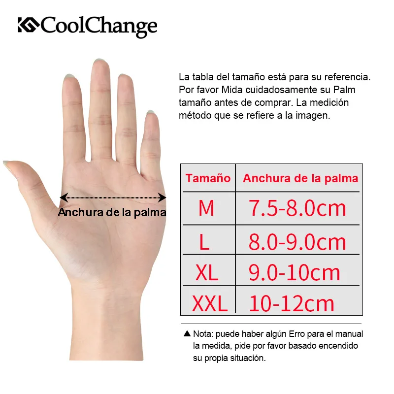 CoolChange 10 Colors Winter Women Men's Cycling Gloves Full Finger with GEL Pad  Shockproof MTB Mountain Bike Bicycle Gloves