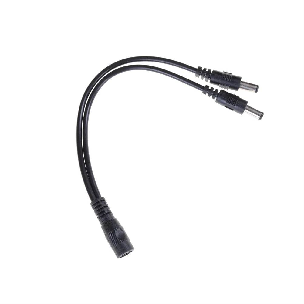 1 штекер постоянного тока в 2 гнездовой разъем провода питания сплиттер адаптер