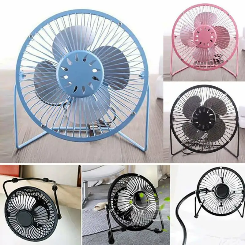 

Mini Portable Desktop USB Powered Desk Office Computer PC Laptop Table Fan