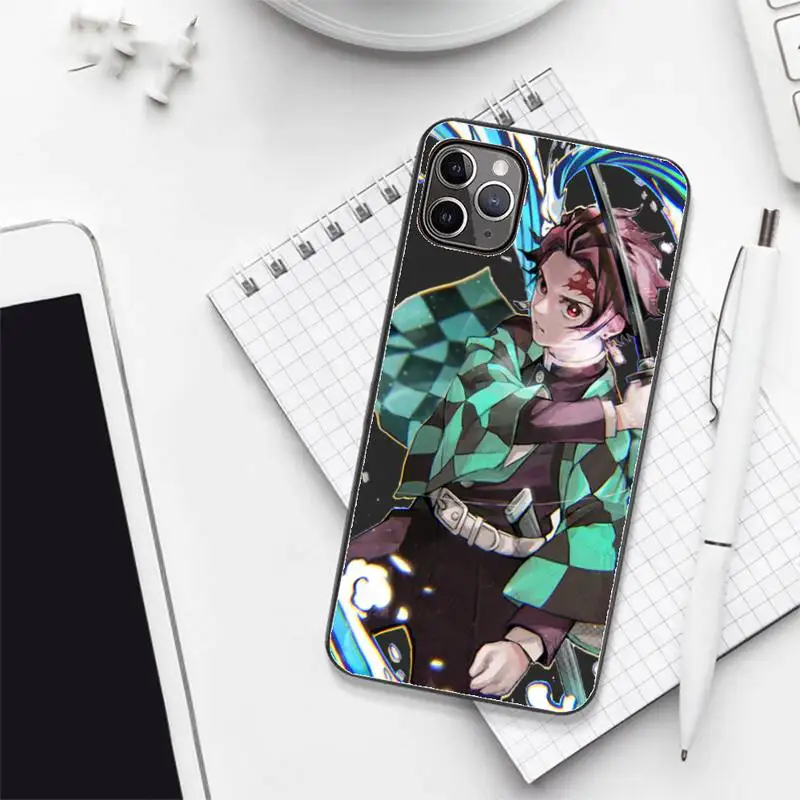 

Anime Demon Slayer Comics Phone Case for iPhone 7 8 11 12 Pro X XS XR Samsung A S 6 7 9plus 10plus 21s 71