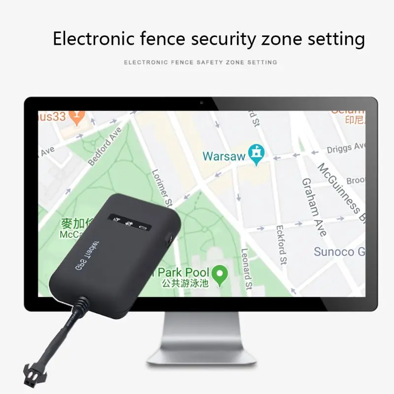 GT02A автомобильный мини Интеллектуальный gps трекер GSM GPRS SMS устройство слежения за