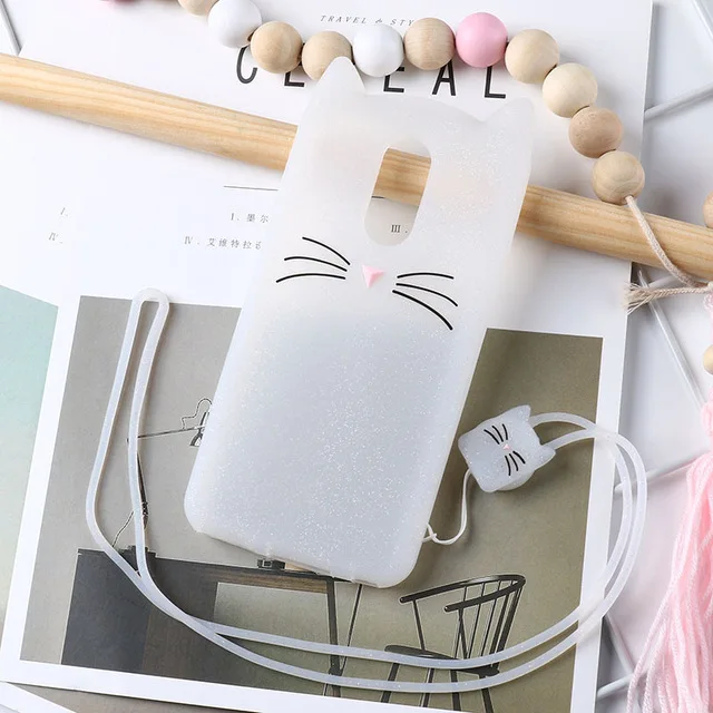 White Мягкий чехол из ТПУ с 3D кошачьими ушками для Xiao mi Red mi Note 7 6 5 4A 4X3 A2 5A 6A mi 8 Lite 9 Se чехол для Iphone 11 Pro Max силиконовый чехол s - Цвет: White