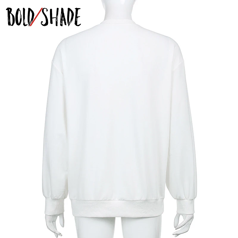 

Bold Shade Indie Aesthetic Y2K Sweatshirts Preppy Leopard Heart Print Crewneck Hoodie Women Skater Style Long Sleeve Vintage Top