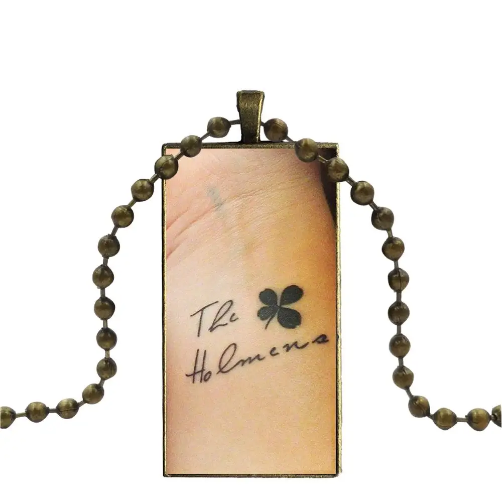 Четыре листа клевера Мода для влюбленных лучший дружба стекло подвеска с