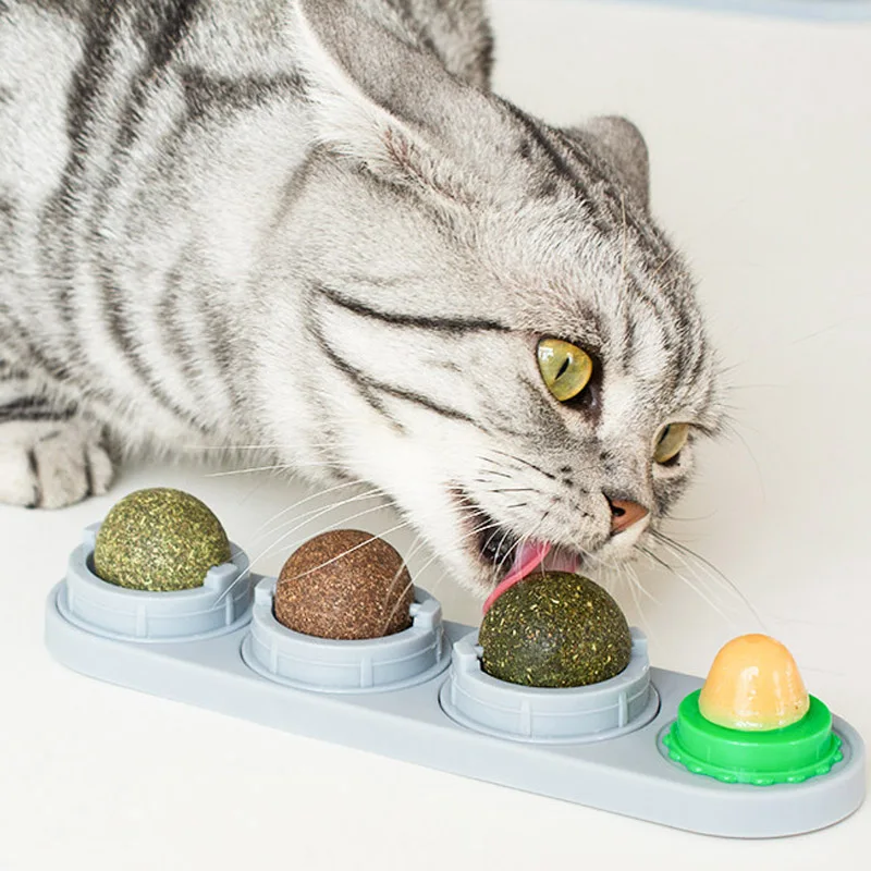 4 шт./компл. здоровая кошачья закуска мята сахар леденцы питательный гель