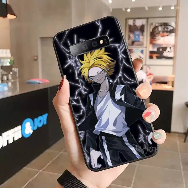 

Denki Kaminari My Boku No Hero Academia Phone Case For Samsung S6 S7 edge S8 S9 S10 e plus A10 A50 A70 note8 J7 2017