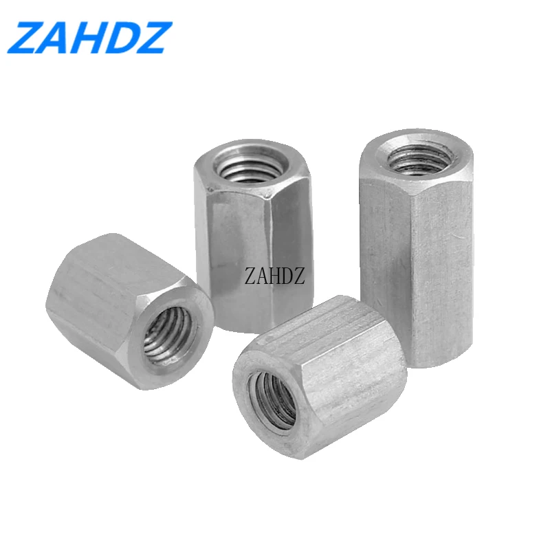 2 шт. шестигранная муфта из нержавеющей стали для M5/M6/M8/304|Гайки| |