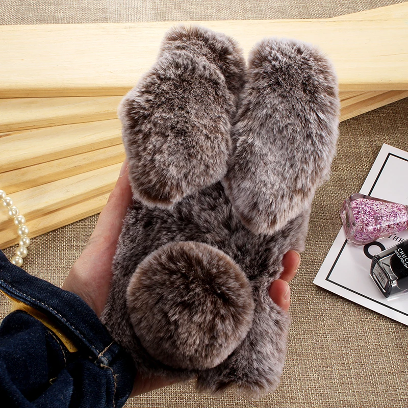 Winer стильная пушистая мышь Кролик Прекрасный Стиль Защитная кожа чехол для Leagoo M12