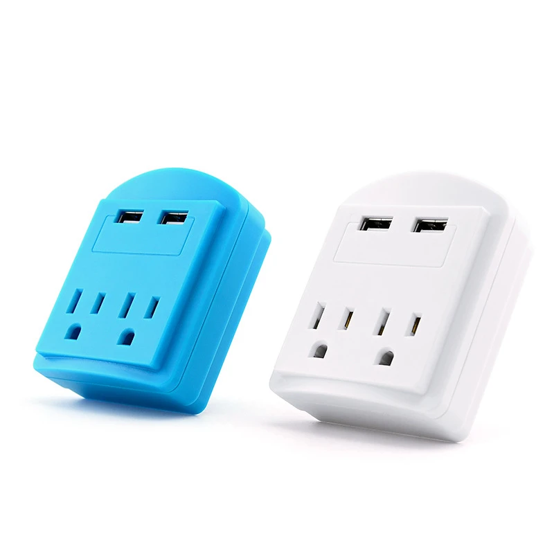 2/3/6 Защита от перенапряжения с 2 Порты usb штекер творческий двойной USB зарядное