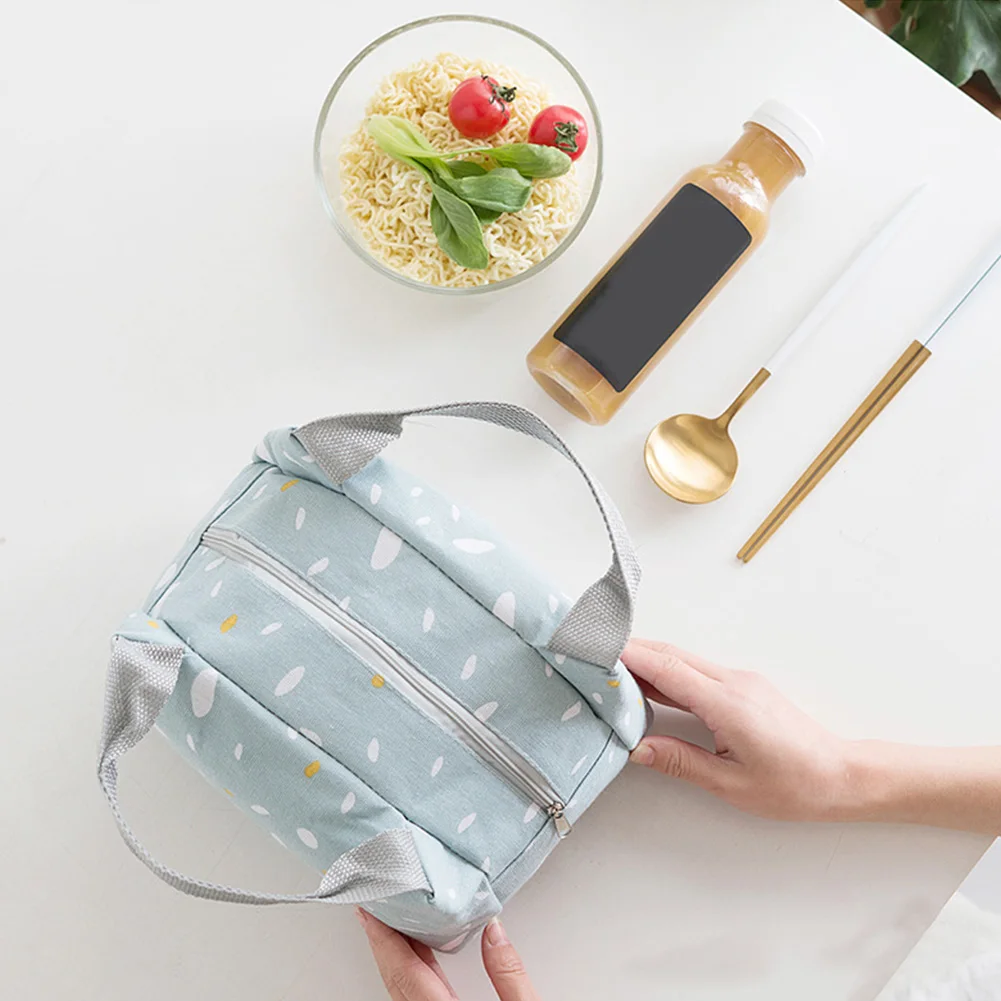 Сумка для хранения на молнии женщин пикника модная с ручкой сумка-холодильник