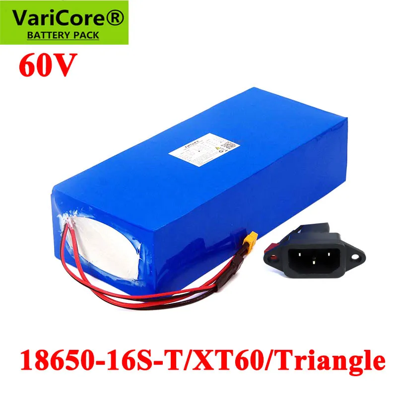 Литий ионный аккумулятор VariCore для электровелосипеда 60 В 20 Ач 30 18650 750 Вт 1500 1800