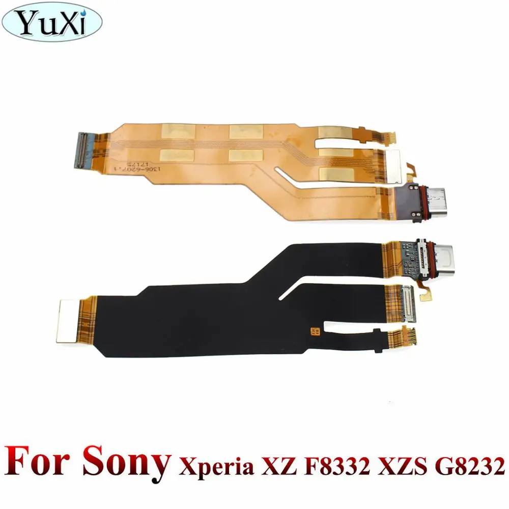 YuXi Зарядное устройство Док-станция плагин Модуль гибкий кабель для Sony Xperia M5 Z4 Z5 Z5P Z5 mini X XZ1 XZS XZP usb зарядка Нижняя плата - Цвет: XZ XZS