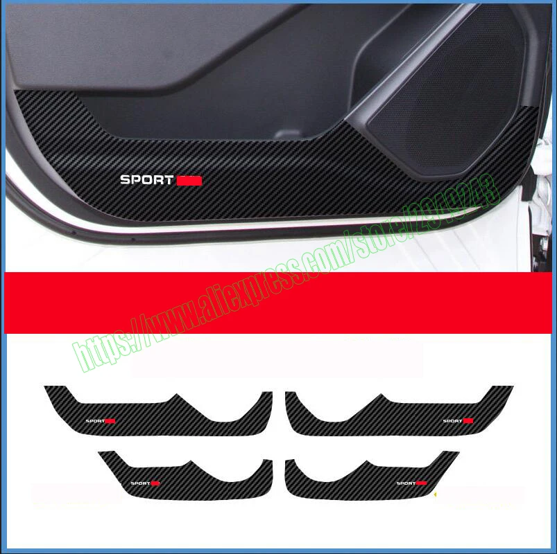 Стильная Автомобильная наклейка из углеродного волокна для Ford Explorer 2020 2021 2022 s