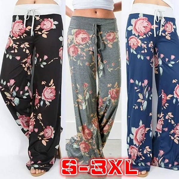 Леггинсы женские с широкими штанинами модные штаны для йоги со средней талией