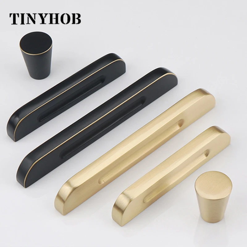 Латунная ручка в американском стиле одна форма ручки для шкафа/кухонного шкафа