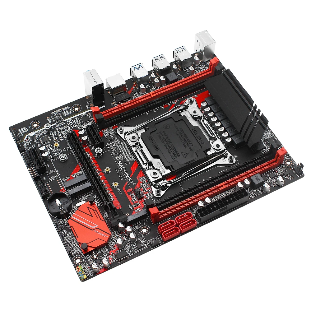 MACHINIST X99 материнская плата LGA 2011-3 комплект с процессором Intel Xeon E5 2630 V3 32G(4*8) DDR4 2666 MHZ