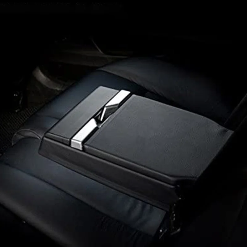 

Car Styling Rear Row Armrest Box Decorative Covers Stickers Trim for BMW 5 Series 520 523 528 525 F10 Interior Car Accessories