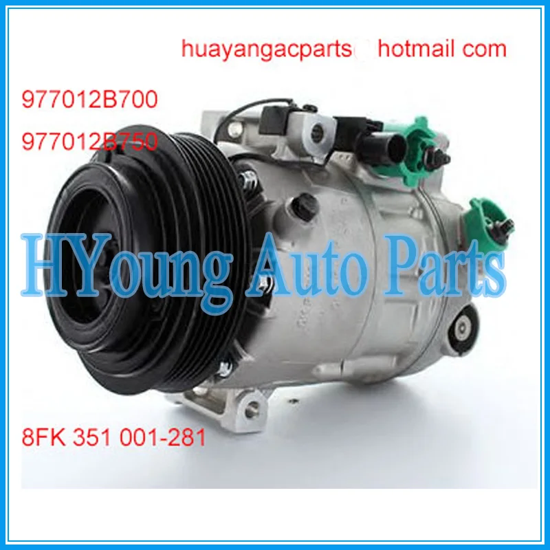 

Автомобильный Компрессор переменного тока 977012B700 977012B750 для Hyundai KIA 8FK