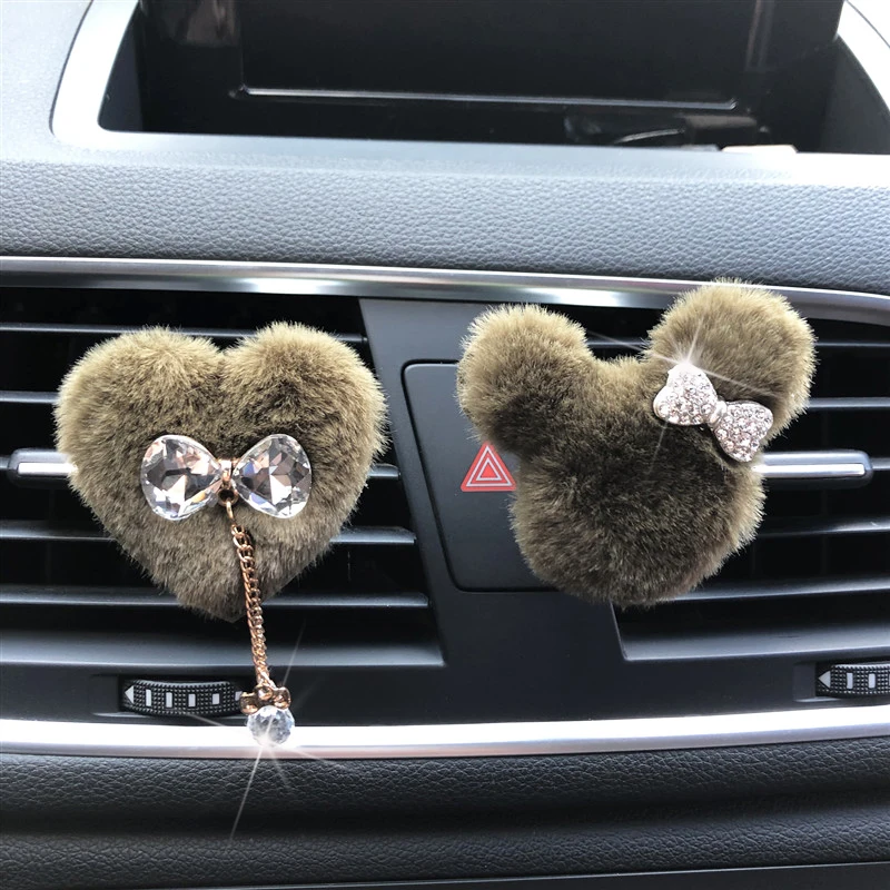 Новинка плюшевый автомобильный освежитель воздуха Микки с галстуком бабочкой