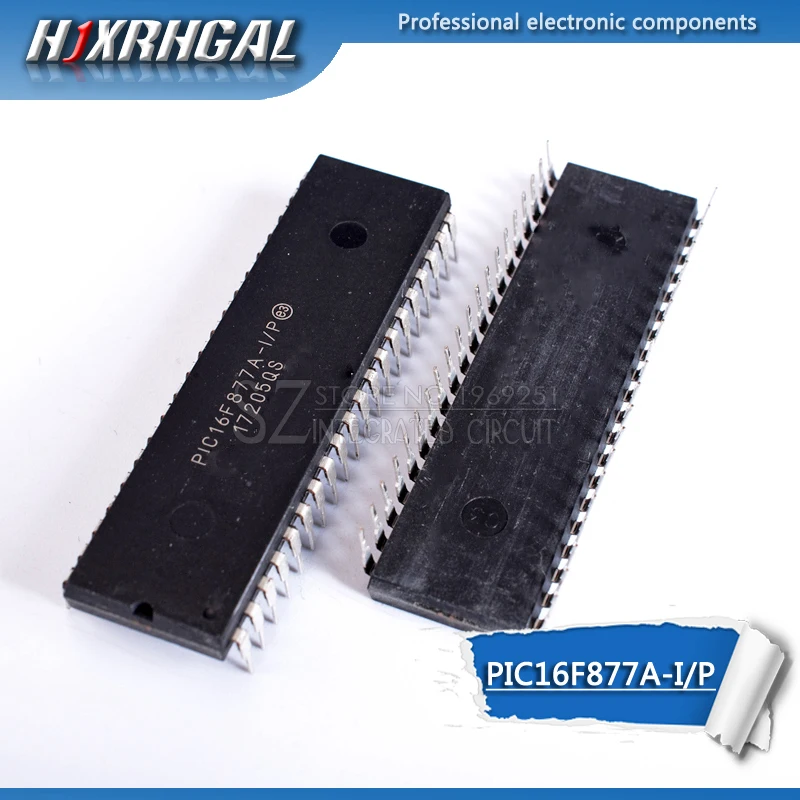 1 шт. PIC16F877A-I/P DIP40 PIC16F877A DIP 16F877A-I 16F877A PIC16F877