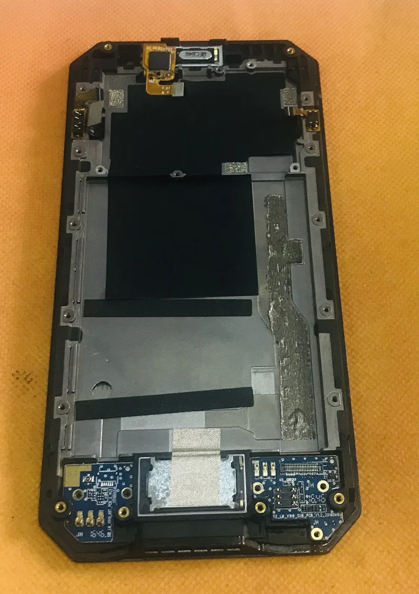 Используется ЖК-экран+ сенсорный экран+ рамка для Nomu S30 MTK6755 Octa Core