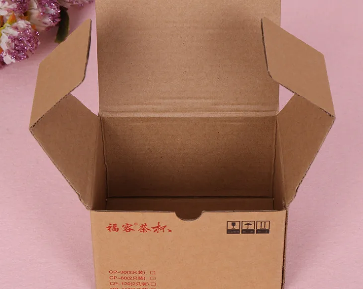 Оптовая продажа толстая гофрированная доставка бумажная Подарочная коробка