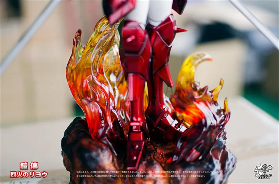 Модель вентиляторов FOC Ronin Warriors йоройден самурайский солдат Рё Санада gk статуя смолы фигурка игрушка для коллекции