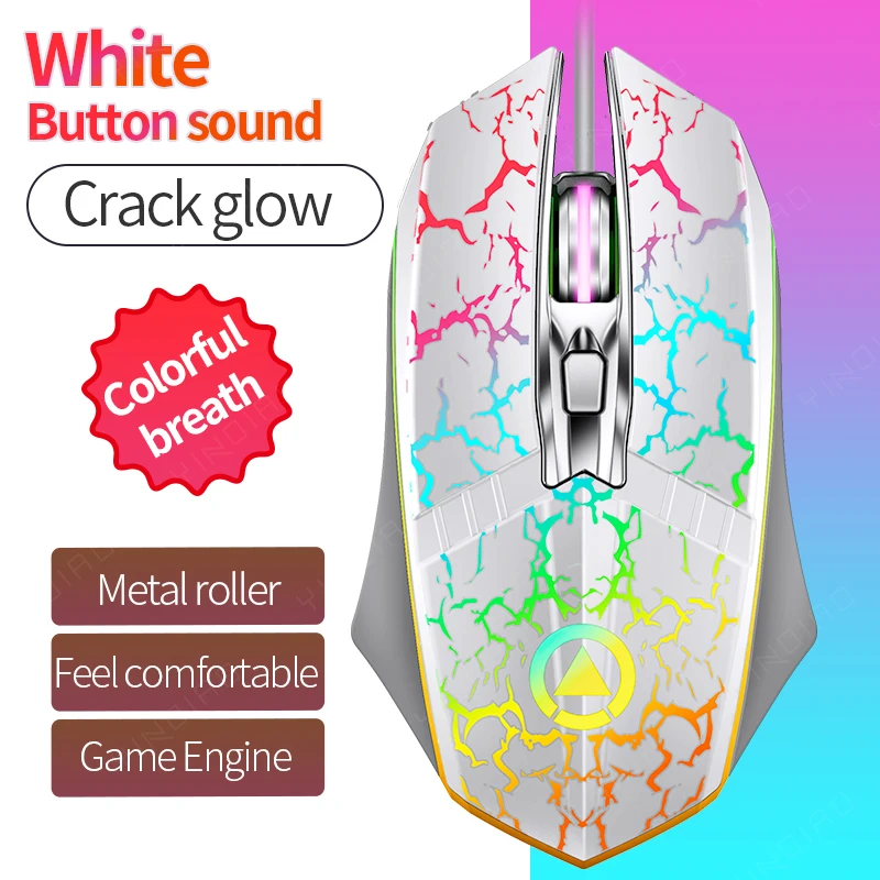 

G11 Computer Mouse Player Ergonomic Gaming Mouse USB Wired With LED Backlight, Suitable For PC Laptops 20#