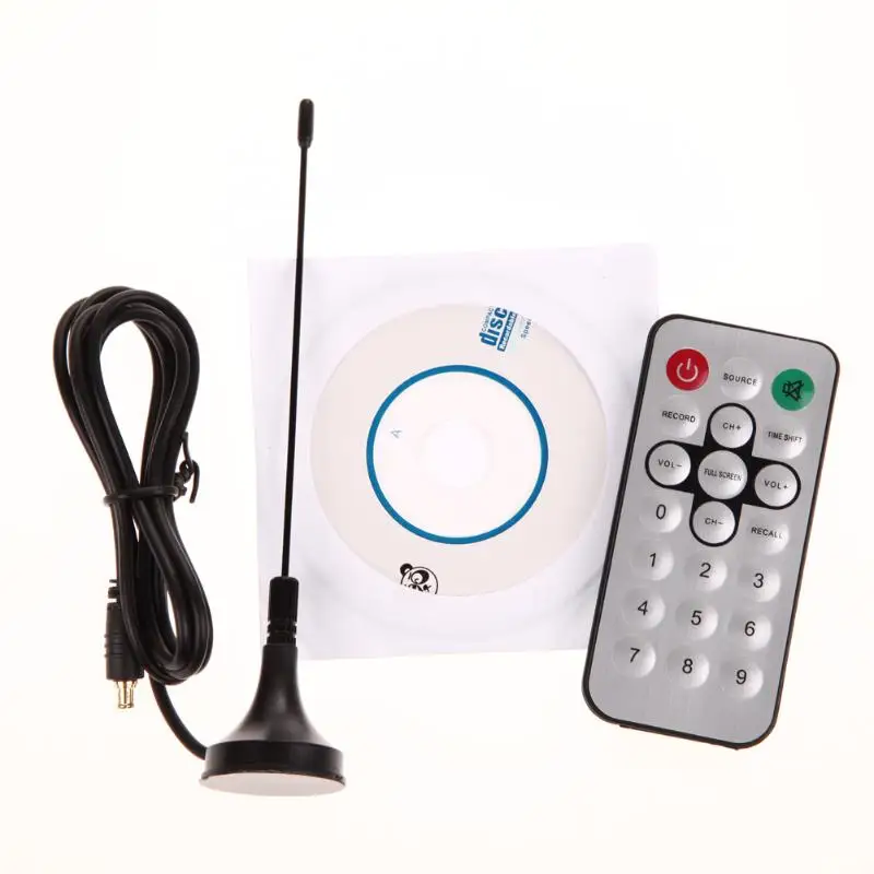 Цифровой ТВ-тюнер USB2.0 DVB-T SDR + DAB FM приемник RTL2832U FC0012 Домашнее аудио и видео